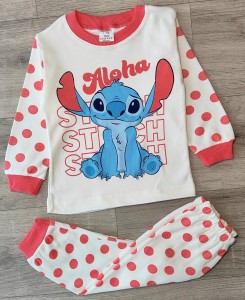 Пижама Supermini "Aloha" красный, девочка 1-2-3 года