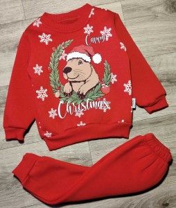 Костюм Herry "Cappy" красный, унисекс 1-2-3 года