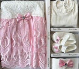 Комплект Baby Biss "Розочки" розовый, девочка 3-6 месяцев