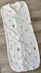 Кокон «Звірята 2» білий, унісекс 0-3 місяців