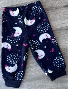 Штаны "Месяц", синий, мальчик 6-9-12  месяцев