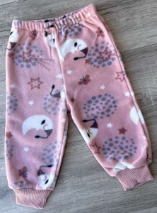 Штаны "Месяц", коричневый (терракотовый), девочка 6-9-12  месяцев