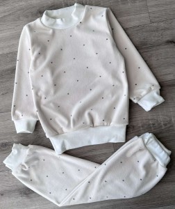 Костюм "Серця" бежевий, дівчинка 1-2-3 роки