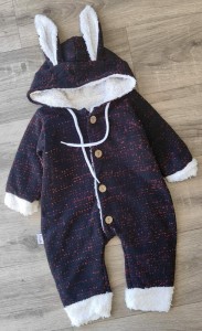 Человечек Murat Baby «Точки» красный, девочка 9-12-18-24 месяцев