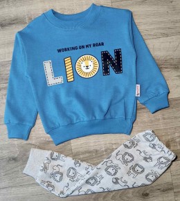 Костюм Benzer "Lion" синій, хлопчик 9-12-18 місяців