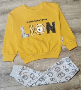 Костюм Benzer "Lion" жовтий, хлопчик 9-12-18 місяців