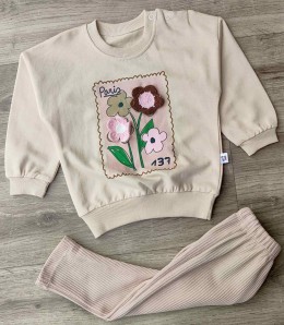 Костюм Anilco "Pario" бежевый, девочка 6-12-18-24 месяцев