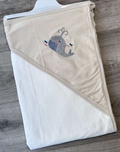 Полотенце Ramel "Кит" бежевый, унисекс 80*90