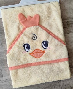 Полотенце Ramel "Цыпленок" желтый, унисекс 75*80