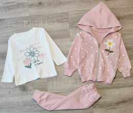Костюм Partner "Ромашка" рожевий, дівчинка 9-12-18-24 місяців