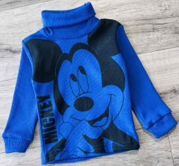 Водолазка "Мишка" синій, хлопчик 1-3-5-7-9 років