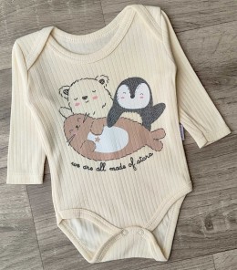 Боді Findik "Sea ​​animals" молочний, унісекс 3-6-9-12-18 місяців