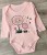 Боди Findik "Кульбабы" персиковый, девочка 3-6-9-12-18 месяцев, фото