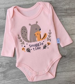 Боді Findik "Snuggle time" персиковий, дівчинка 3-6-9-12-18 місяців