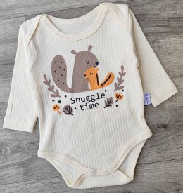 Боді Findik "Snuggle time" молочний, унісекс 3-6-9-12-18 місяців