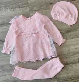 Комплект Findik "Ромашки", розовый, девочка 3-6-9  месяцев