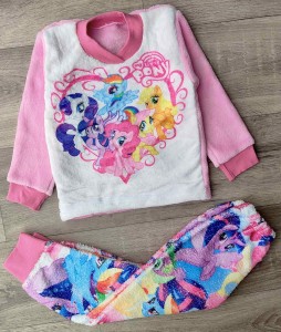 Пижама "Пони" розовая , девочка 1-2-3-4-5 лет