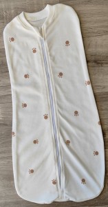 Кокон «Лапки» белый, унисекс 0-3 месяцев