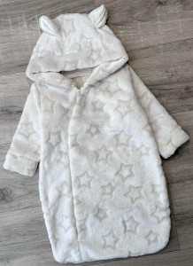 Кокон «Звезды» бежевый, унисекс 0-3 месяцев