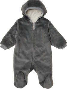 Человечек "Полоски" серый(графитовый), мальчик 3-6-9 месяцев