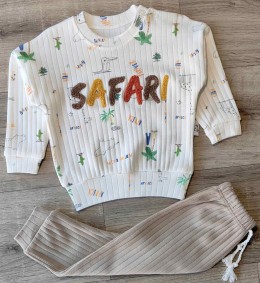 Костюм Anilco "Safari" коричневий, хлопчик 3-6-9 місяців