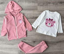 Костюм Minitix "Ведмедик" коричневий(теракотовий), дівчинка 9-12-18-24 місяців