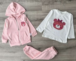 Костюм Minitix "Ведмедик" персиковий, дівчинка 9-12-18-24 місяців