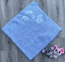 Плед Miz Miz "Лелека" блакитний, хлопчик 80/90