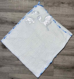 Плед Miz Miz "Лелека" блакитний, хлопчик 80/90