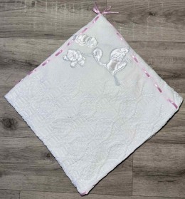 Плед Miz Miz "Лелека" рожевий, дівчинка 80/90