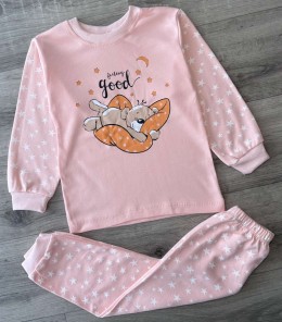 Пижама Supermini "Good" персиковый, девочка 4-5-6 лет