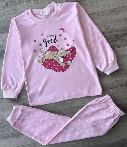 Пижама Supermini "Good" розовый, девочка 4-5-6 лет