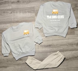 Костюм Anilco "Camping days" сірий, хлопчик 6-12-18-24 місяців