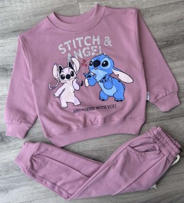 Костюм Flamindo «Стич» коричневый(терракотовый), девочка 3-4-5-6 лет