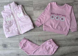 Костюм Mirkon baby "Hello" розовый, девочка 9-12-18-24 месяцев