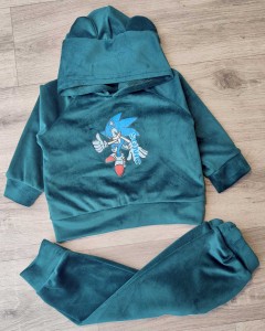 Костюм "Ёж" зеленый, мальчик 9-12-24-36 месяцев