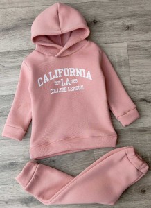 Костюм "California" розовый(пудра), девочка 6-7-8-9 лет