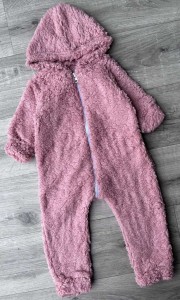 Чоловічок «Однотонний» персиковий, дівчинка 9-12-24 місяців