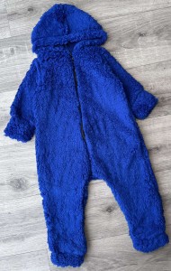 Чоловічок «Однотонний» синій, хлопчик 9-12-24 місяців