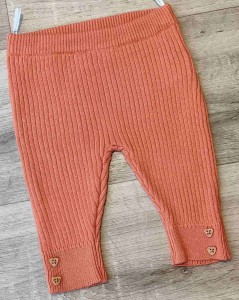 Штани "Однотонні" коричневий, дівчинка 0-3-6-9 місяці