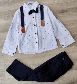 Костюм Lorio«Корона» черный , мальчик 1-2-3-4 лет