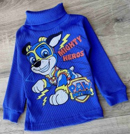 Водолазка "Paw Patrol" синій(темний), хлопчик 1-3-5-7-9 років