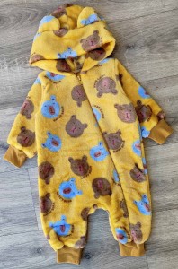 Чоловічок "Bear" жовтий, хлопчик 3-6-9-12 місяців