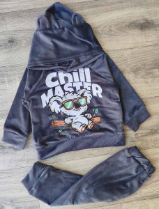 Костюм "Коала" сірий, хлопчик 9-1,5-3-5 років