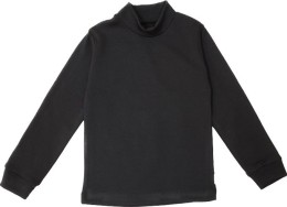 Водолазка "Однотонная" , черный, унисекс 3-4-5-6 лет