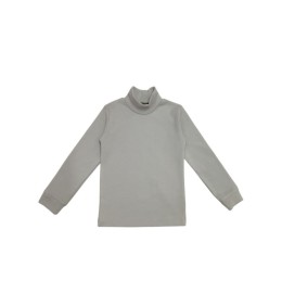 Водолазка "Однотонная" , серый, унисекс 3-4-5-6 лет