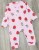 Чоловічок Supermini «Полуничка» рожевий, дівчинка 0-3-6 місяців, фото