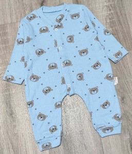 Чоловічок Supermini «Ведмежата» синій, хлопчик 0-3-6 місяців