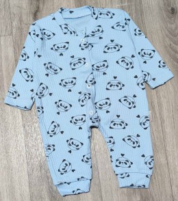 Чоловічок Supermini «Пандочки» синій, хлопчик 0-3-6 місяців