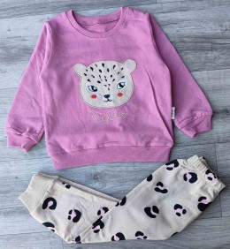 Костюм Piccola “Hello” малиновый, девочка 2-3-4-5 лет